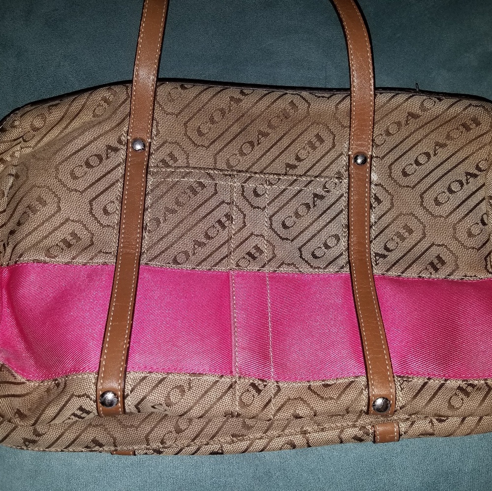 Authentic coach purse